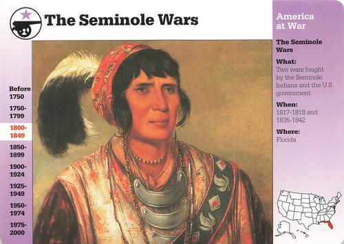 1994-01 Grolier Story of America #16.13 The Seminole Wars Front