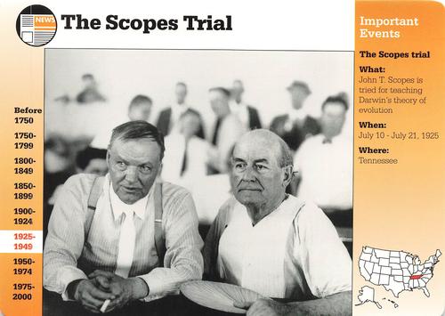1994-01 Grolier Story of America #17.8 The Scopes Trial Front