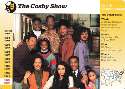 1994-01 Grolier Story of America #17.18 The Cosby Show Front