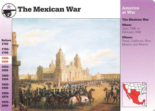 1994-01 Grolier Story of America #18.13 The Mexican War Front