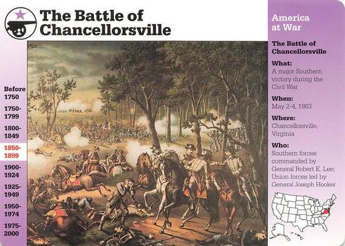 1994-01 Grolier Story of America #18.14 The Battle of Chancellorsville Front