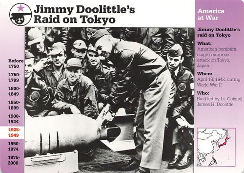 1994-01 Grolier Story of America #19.14 Jimmy Doolittle's Raid on Tokyo Front