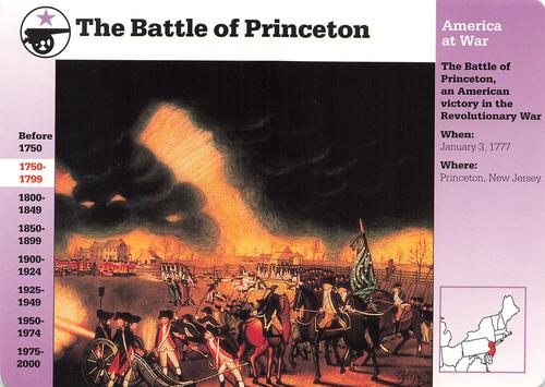 1994-01 Grolier Story of America Cards #19.15 The Battle of Princeton Front