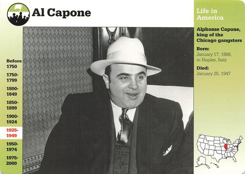1994-01 Grolier Story of America #21.10 Al Capone Front