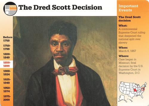 1994-01 Grolier Story of America #22.8 The Dred Scott Decision Front