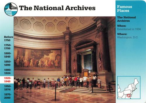 1994-01 Grolier Story of America #26.6 The National Archives Front