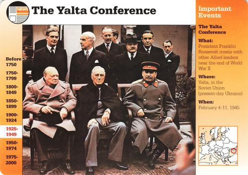 1994-01 Grolier Story of America #28.8 The Yalta Conference Front