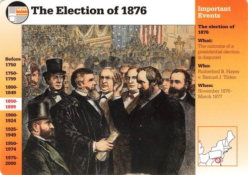 1994-01 Grolier Story of America #28.10 The Election of 1876 Front