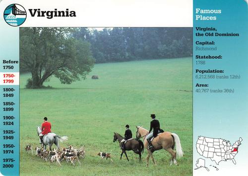 1994-01 Grolier Story of America #30.5 Virginia Front
