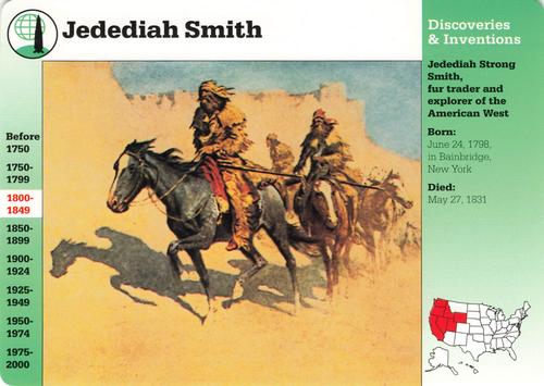 1994-01 Grolier Story of America #30.16 Jedediah Smith Front