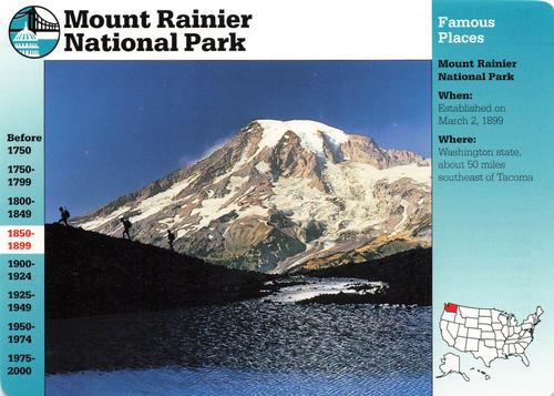 1994-01 Grolier Story of America #31.5 Mount Rainier National Park Front