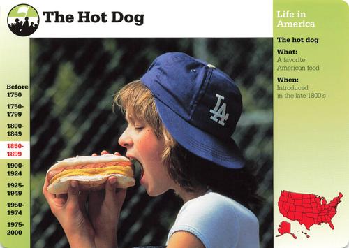 1994-01 Grolier Story of America #31.11 The Hot Dog Front