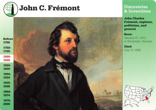 1994-01 Grolier Story of America #31.15 John C. Frémont Front