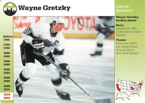 1994-01 Grolier Story of America #34.11 Wayne Gretzky Front
