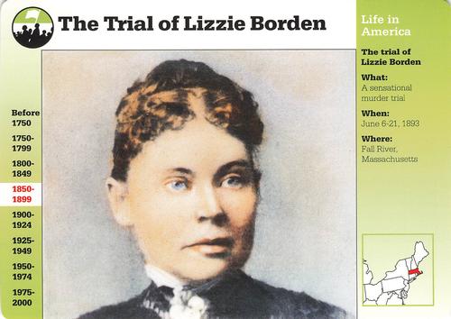 1994-01 Grolier Story of America #34.13 The Trial of Lizzie Borden Front