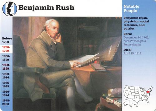 1994-01 Grolier Story of America #40.15 Benjamin Rush Front