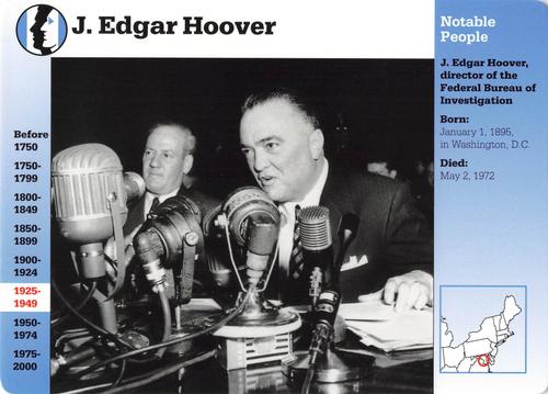 1994-01 Grolier Story of America #41.11 J. Edgar Hoover Front