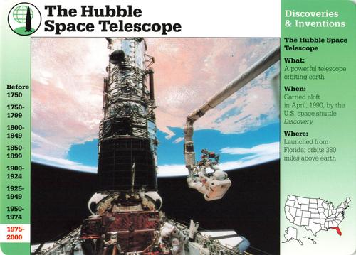1994-01 Grolier Story of America #41.16 The Hubble Space Telescope Front