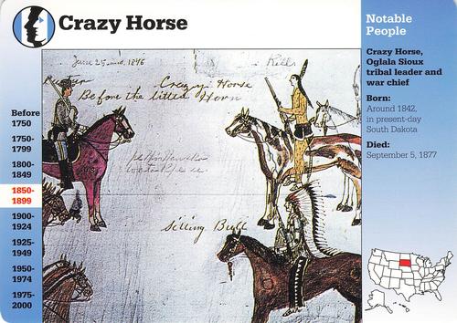 1994-01 Grolier Story of America #42.3 Crazy Horse Front