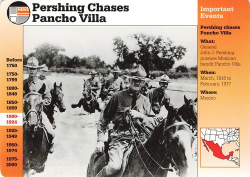 1994-01 Grolier Story of America #43.9 Pershing Chases Pancho Villa Front