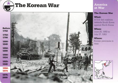 1994-01 Grolier Story of America #43.13 The Korean War Front