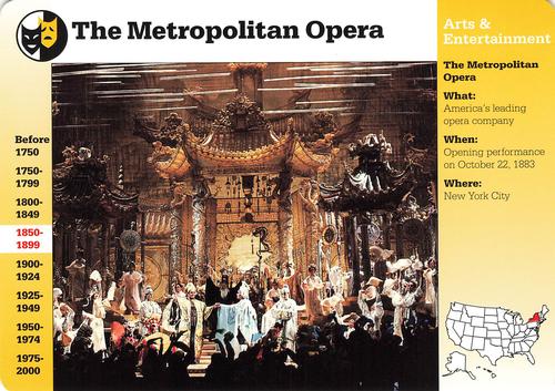 1994-01 Grolier Story of America #45.10 The Metropolitan Opera Front