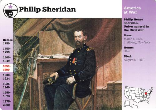 1994-01 Grolier Story of America #45.15 Philip Sheridan Front