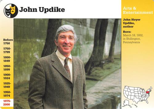 1994-01 Grolier Story of America #46.19 John Updike Front