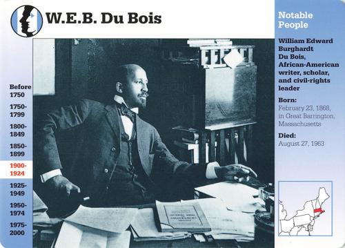 1994-01 Grolier Story of America #48.2 W.E.B. Du Bois Front