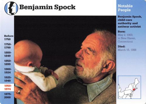 1994-01 Grolier Story of America #48.4 Benjamin Spock Front