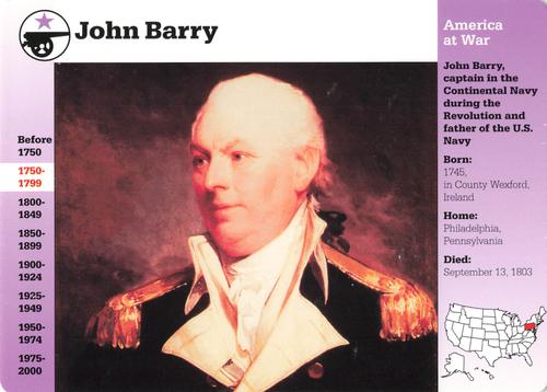 1994-01 Grolier Story of America #49.14 John Barry Front