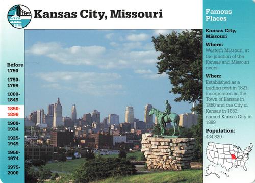 1994-01 Grolier Story of America #50.6 Kansas City, Missouri Front