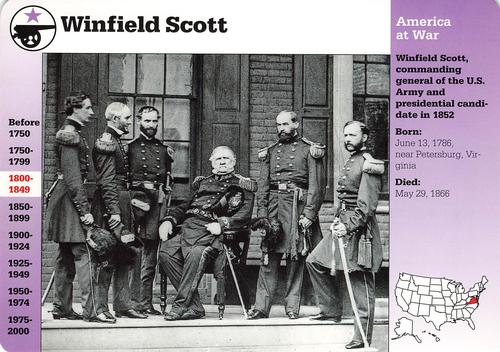 1994-01 Grolier Story of America #51.15 Winfield Scott Front