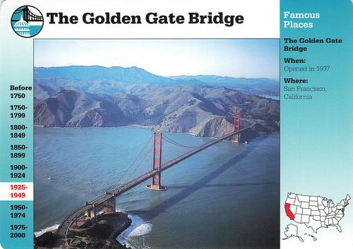 1994-01 Grolier Story of America #52.6 The Golden Gate Bridge Front