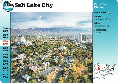1994-01 Grolier Story of America #53.6 Salt Lake City Front