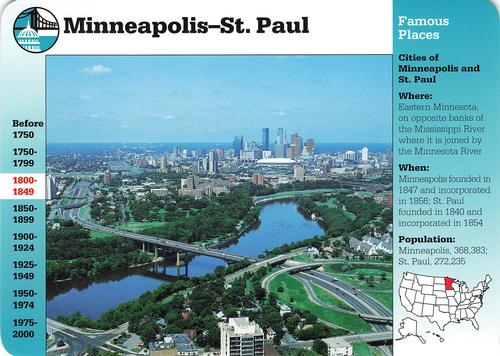 1994-01 Grolier Story of America #54.4 Minneapolis-St. Paul Front