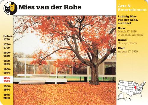 1994-01 Grolier Story of America #54.17 Mies van der Rohe Front