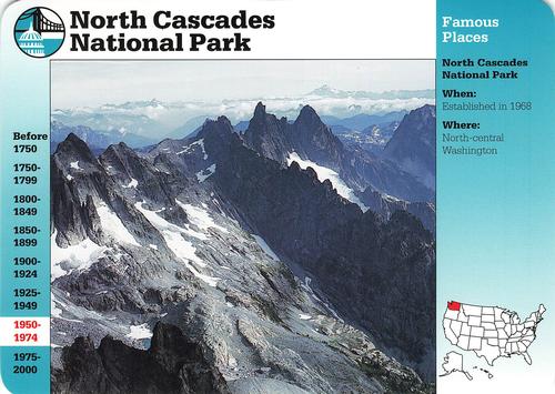 1994-01 Grolier Story of America #55.6 North Cascades National Park Front