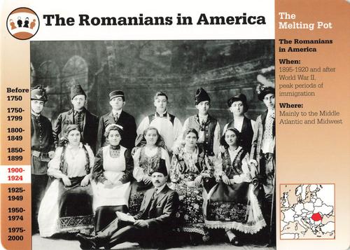 1994-01 Grolier Story of America #56.19 The Romanians in America Front