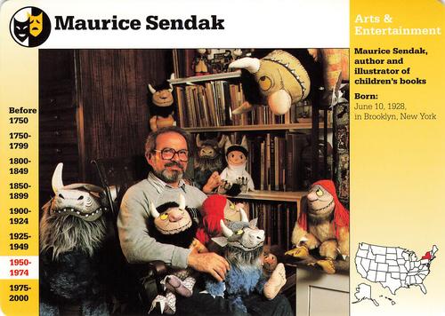 1994-01 Grolier Story of America #59.15 Maurice Sendak Front