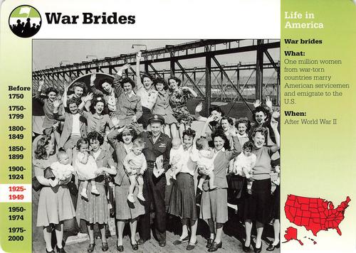 1994-01 Grolier Story of America #59.16 War Brides Front