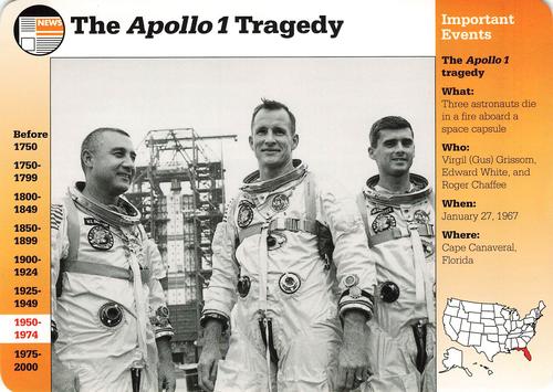 1994-01 Grolier Story of America #63.8 The Apollo 1 Tragedy Front