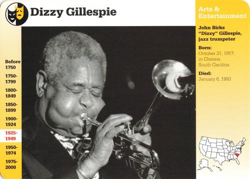 1994-01 Grolier Story of America #63.17 Dizzy Gillespie Front