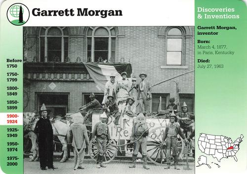 1994-01 Grolier Story of America #64.14 Garrett Morgan Front