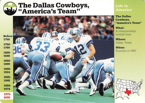 1994-01 Grolier Story of America #65.9 The Dallas Cowboys, 
