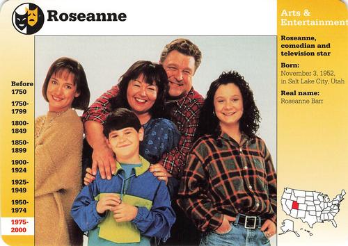 1994-01 Grolier Story of America #66.16 Roseanne Front