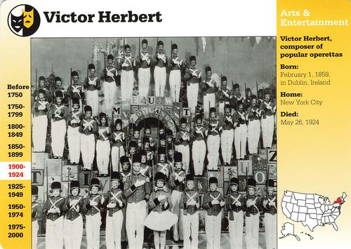 1994-01 Grolier Story of America Cards #67.18 Victor Herbert Front
