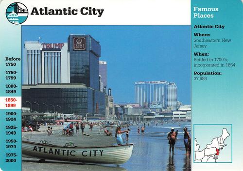 1994-01 Grolier Story of America #68.6 Atlantic City Front