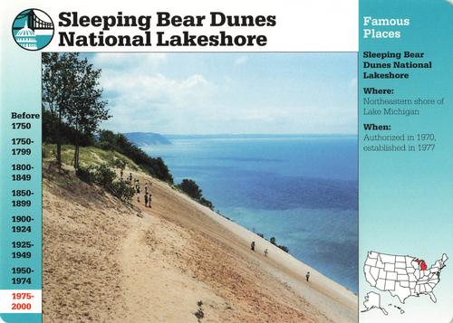 1994-01 Grolier Story of America #69.5 Sleeping Bear Dunes National Lakeshore Front