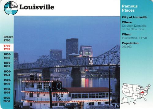 1994-01 Grolier Story of America #71.5 Louisville Front